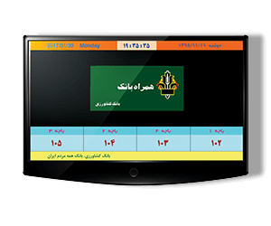 نمایشگر مرکزی LCD